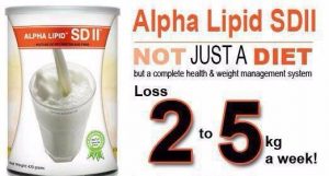 alpha lipid sd2 untuk turun berat badan