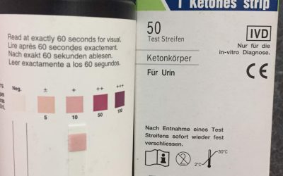 Uji Pembakaran Lemak Yang Berlaku Semasa Berdiet Dengan Slim Diet 2 Menggunakan Ketones Strip