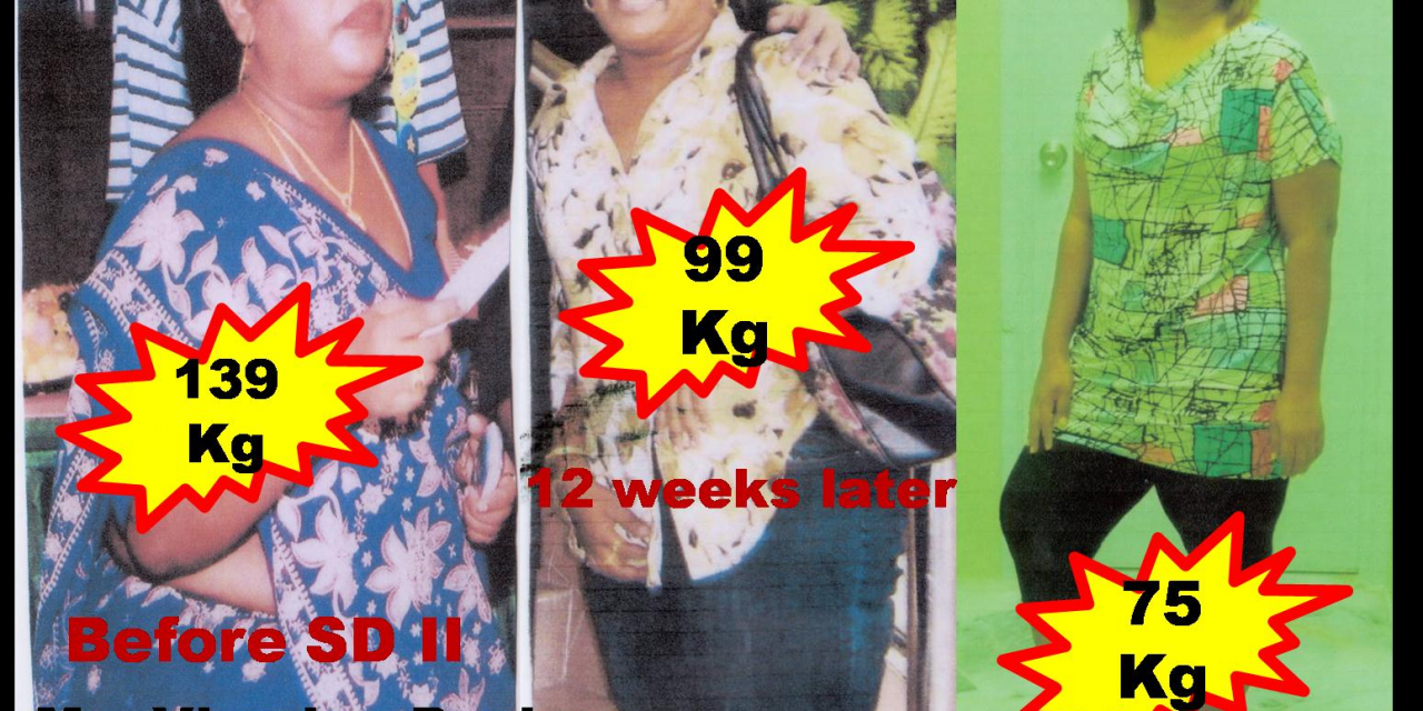 TESTIMONI TERBARU: berat asal 139kg dapat turunkan berat badan dalam masa 10 minggu menjadi 75kg